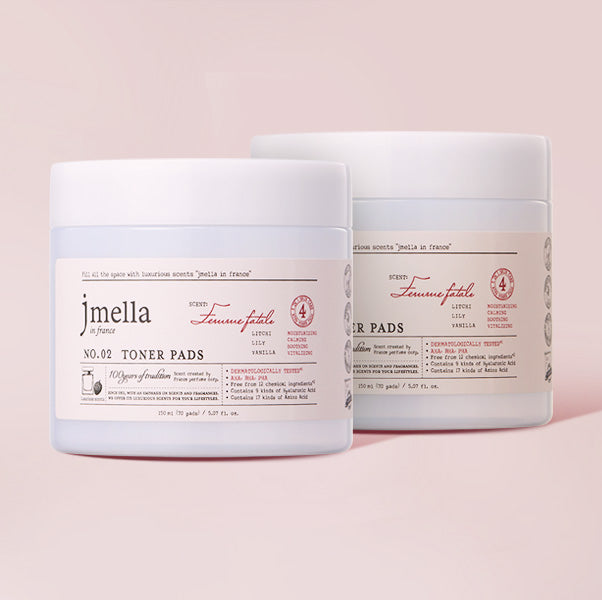 jmella In France Femme Fatale Toner Pads 150ml 70 pads (2 Pack)