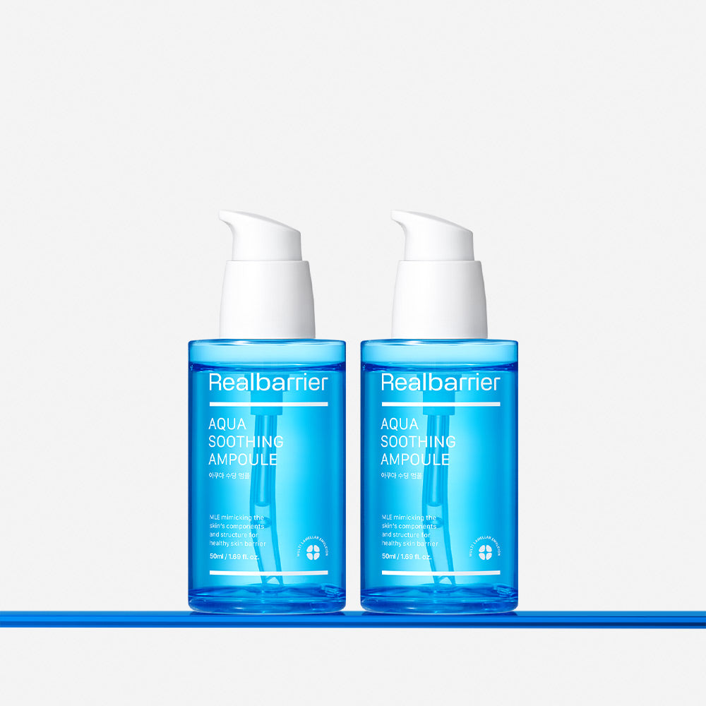 Real Barrier Aqua Soothing Ampoule 50ml (2-Pack)