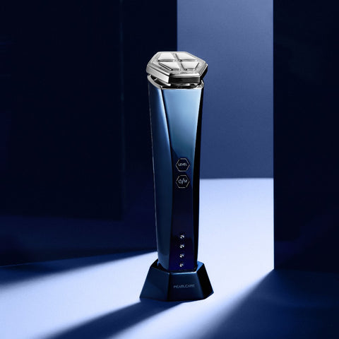 Pearlcare DeepBlue Pro (2nd Gen) Facial RF & EMS Beauty Device Cooling Blue