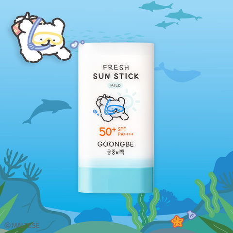 Goongbe Waterful Sun Lotion Mild 80g + Moltiz Fresh Sun Stick Mild 23g