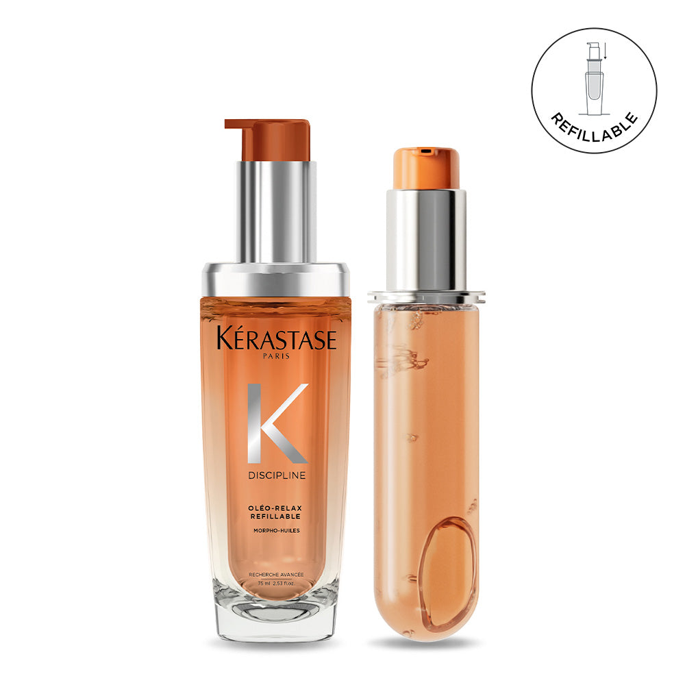 Kerastase Discipline Oleo-Relax Hair Oil 75ml + Refill 75ml