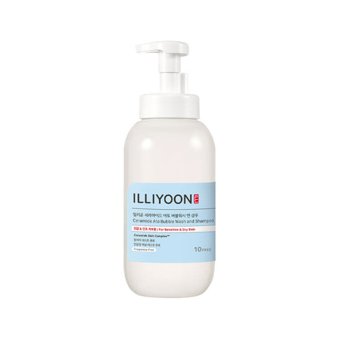 ILLIYOON Ceramide Ato Bubble Wash & Shampoo 900ml
