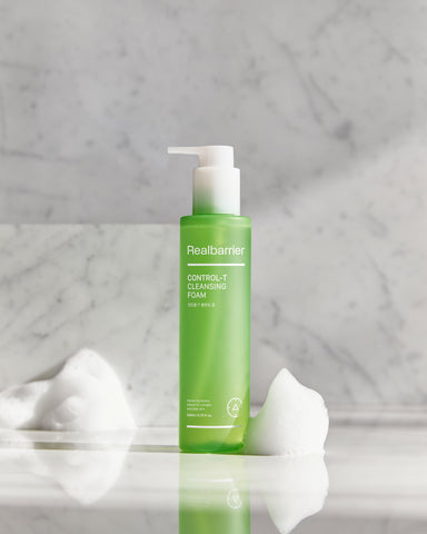 Real Barrier Control-T Cleansing Foam 200ml (2-Pack)