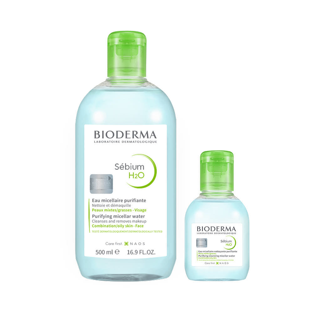 Bioderma Sebium H2O 500ml + 100ml