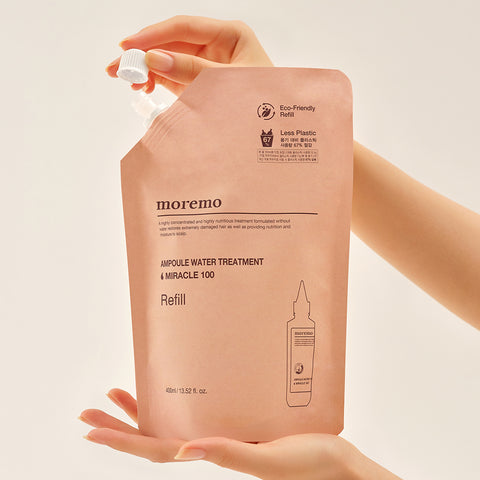 Moremo Ampoule Water Treatment Miracle 100 Refill Pouch 400ml