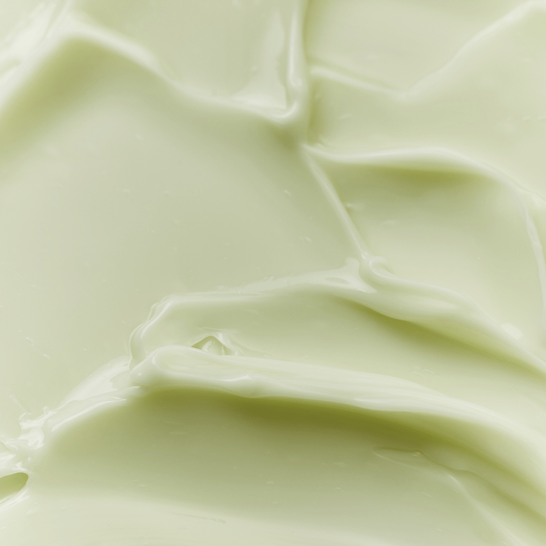 Close-up of light green fabric texture