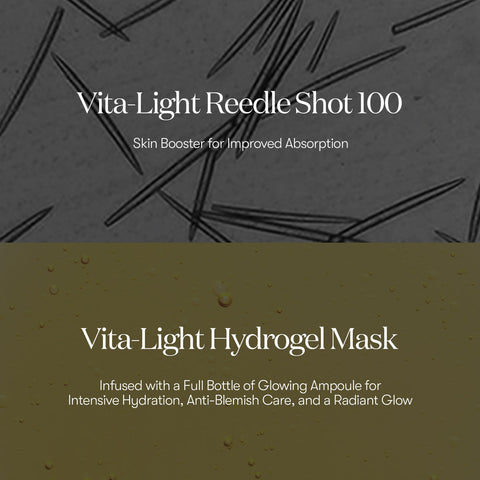 VT Vita-Light Reedle Shot 100 2 Step Hydrogel Mask