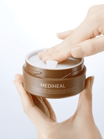 Soonsu Beauty Retinol Collagen Eye Ampoule Patch application use