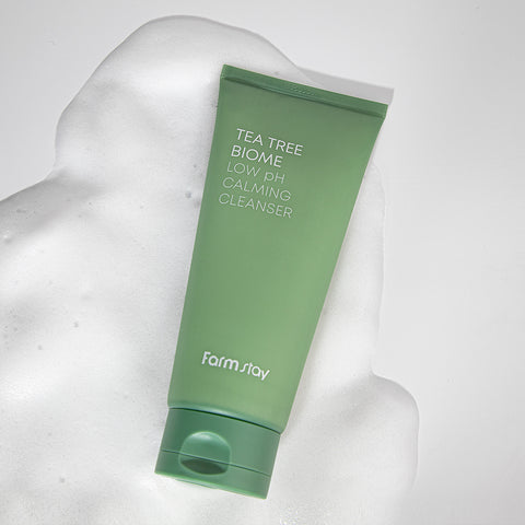 Farmstay Tea Tree Biome Low pH Calming Cleanser 180ml (3 Pack)