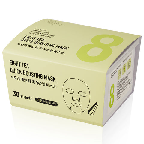 BOM Eight T Quick Boosting Ampoule Mask Pack 30P 390ml