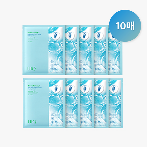 UIQ Biome Remedy Pore Reset PDRN Cooling Hydrogel Mask (5 sheets)