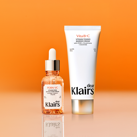 Dear Klairs Vitamin PDRN Pore Elasticity Serum 35ml + Vitamin Toning Barrier Cream 60g