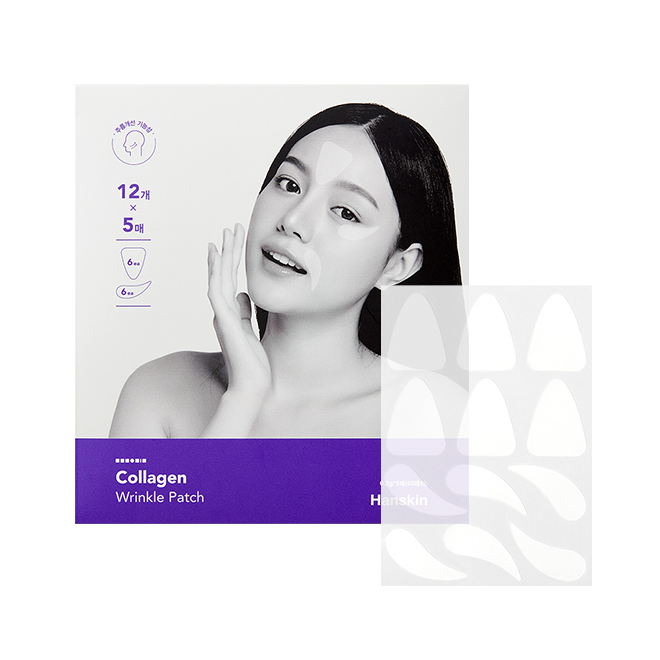 Hanskin Collagen Wrinkle Patch 5 Sheets (60 Patches)
