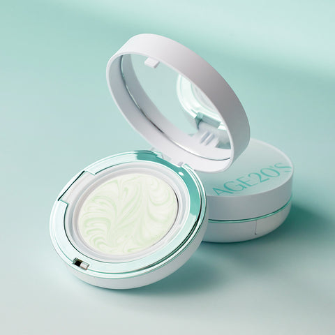 AGE20'S Calming Long Protection Mineral Sun Pact 12.5g (Main + Refill)
