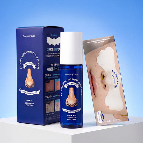 One Day's You Sebum Softener 100ml + Nose Pack Pads 15pc Blackhead & Pore Cleaner