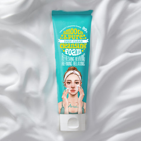 Ariul Smooth & Pure Deep Clean Fine Dust Cleansing Foam 120ml x2