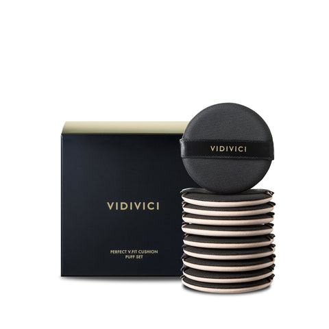 VIDIVICI Perfect V-Fit Cushion Puff Set (10 pcs)
