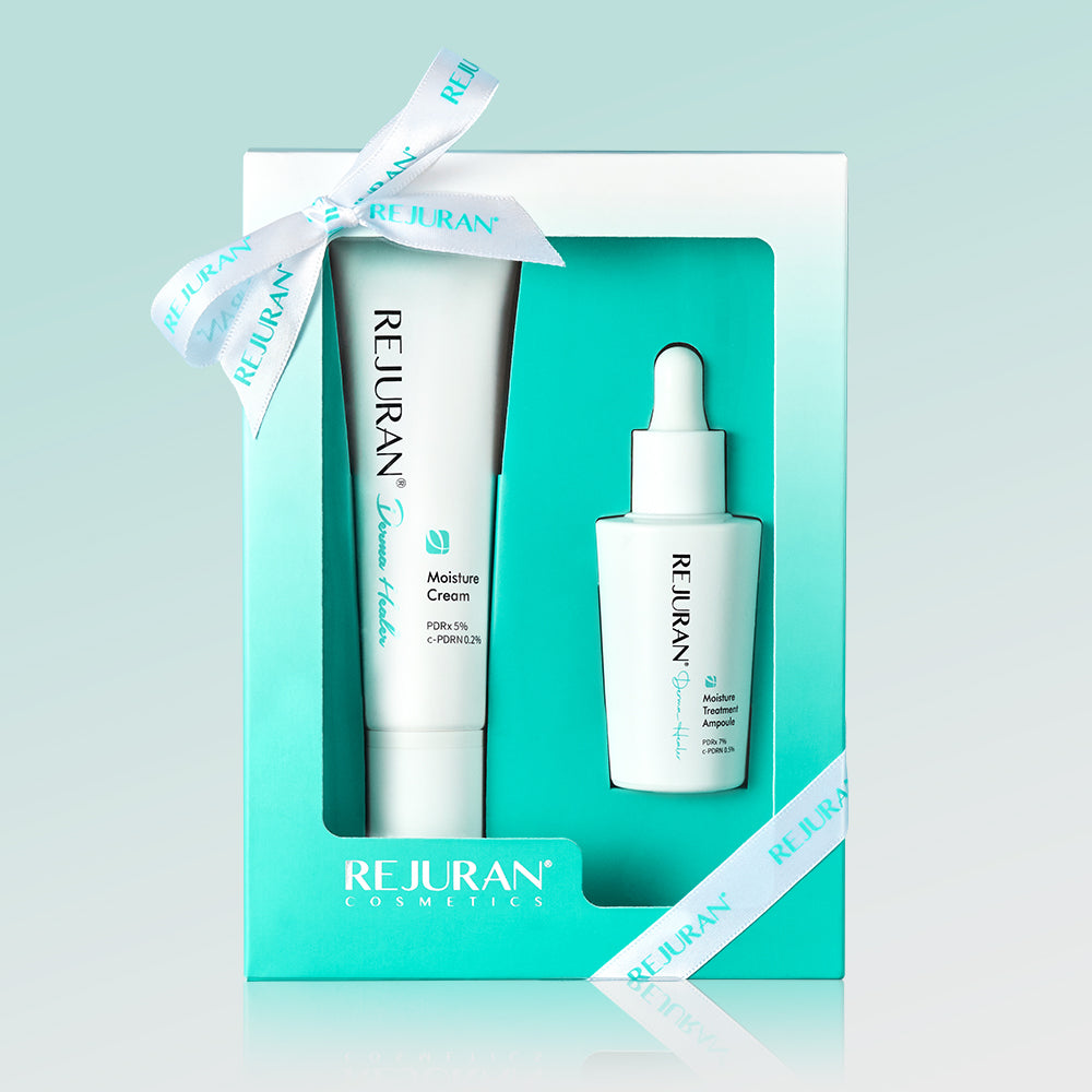 Rejuran Derma Healer Moisture Treatment Ampoule 30mL + Derma Healer Moisture Cream 60g (PDRN Set)