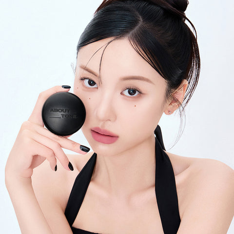 Abouttone Blur Powder Pact 9g + Long-Lasting Makeup Coating Fixer 30ml 2-Piece Set