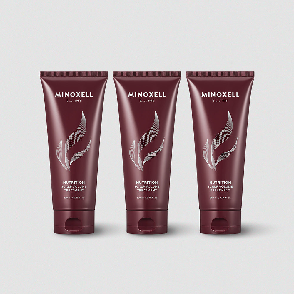 Minoxell Nutrition Scalp Volume Treatment 200ml (3 Pack)