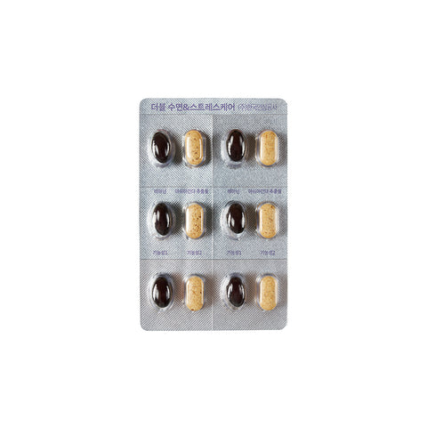 JungKwanJang Double Sleep & Stress Care (30 capsules 1-month) Ashwagandha & Theanine