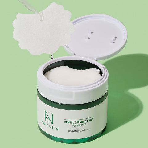 AMPLE:N Centel Calming Shot Toner Pads (60 Sheets)