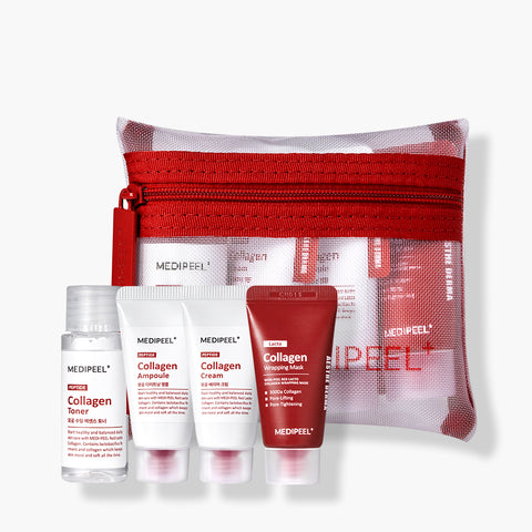 Medipeel Red Lacto Collagen Skincare Trial Kit (4-Piece Set)