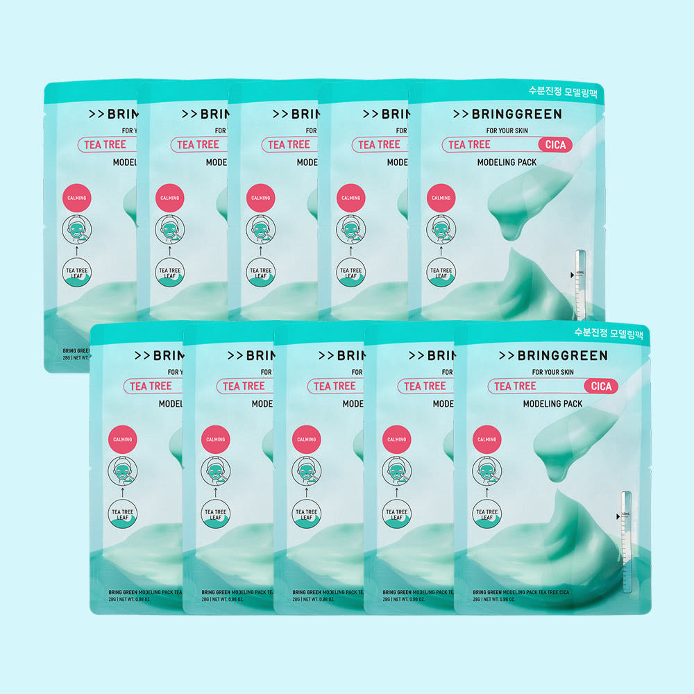 Bringgreen Tea Tree Cica Modeling Pack 28g x 10P