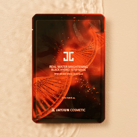 JAYJUN Black Water-Glow Hydro Mask 1STEP 10 Sheets