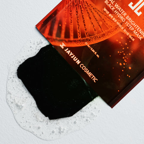 JAYJUN Black Water-Glow Hydro Mask 1STEP 10 Sheets