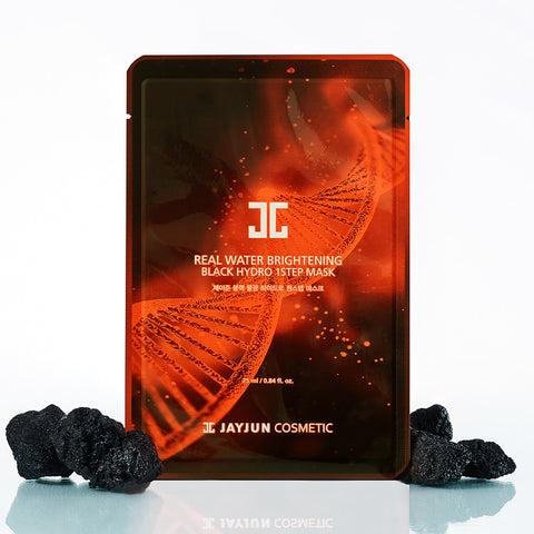 JAYJUN Black Water-Glow Hydro Mask 1STEP 10 Sheets