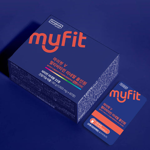 DongKook MyFit Plant-Based rTG Omega-3 + All-in-One Multivitamin Mineral + Magnesium B6 Complex 6-Month Capsule Supply (Free Shopping Bag)