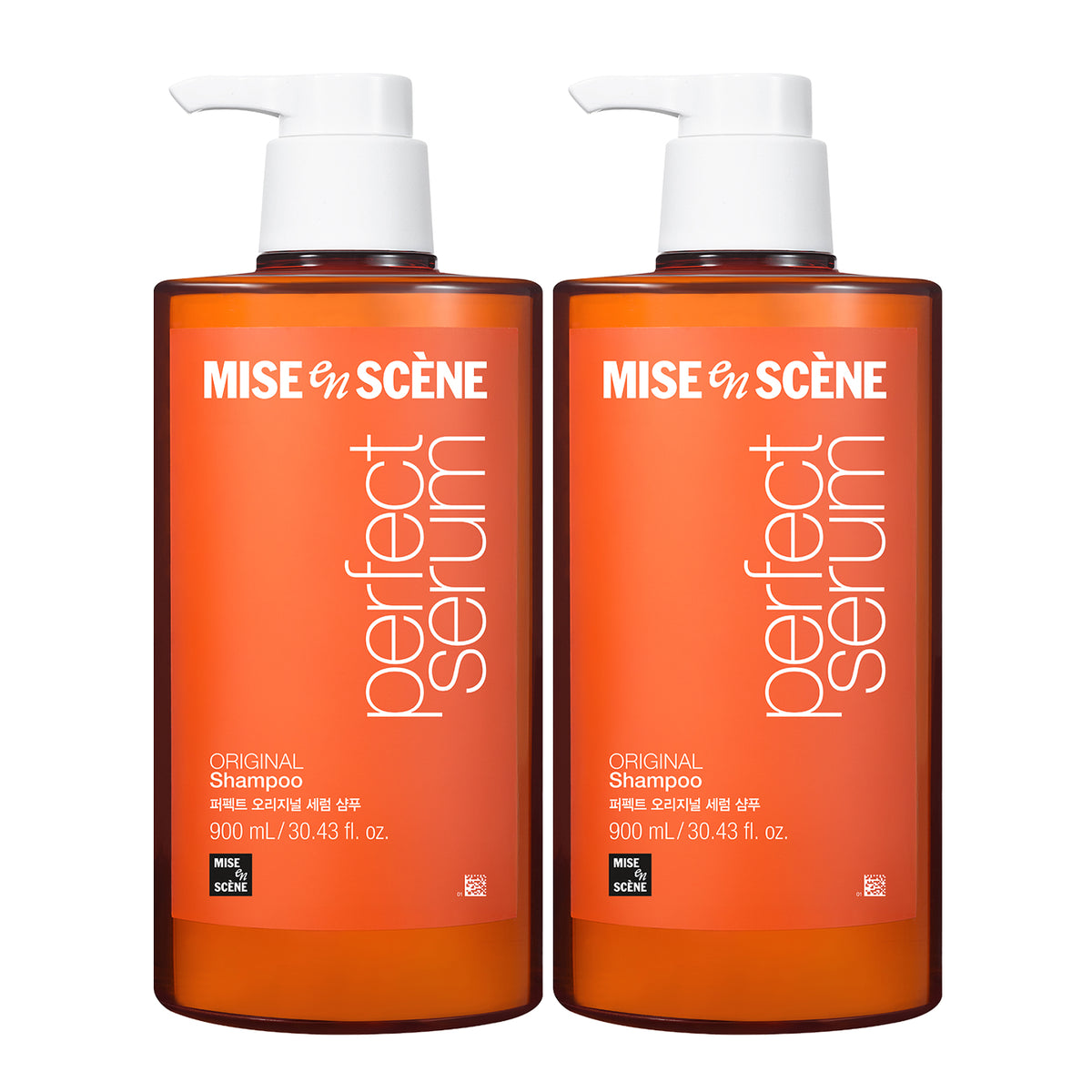Mise en Scene Perfect Original Serum Shampoo & Treatment 900ml (2 Pack)