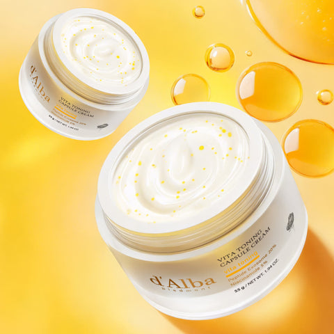 d'Alba Vita Toning Capsule Cream 55g Double Pack 2026 Renewal