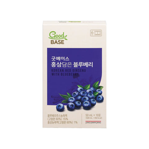JungKwanJang Good Base Red Ginseng with Blueberry 50ml x 30 Sachets