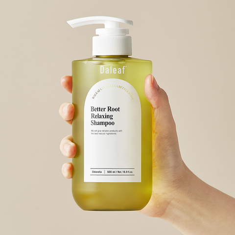 Daleaf Chlorella Better Root Relaxing Shampoo 500ml (2 Pack)