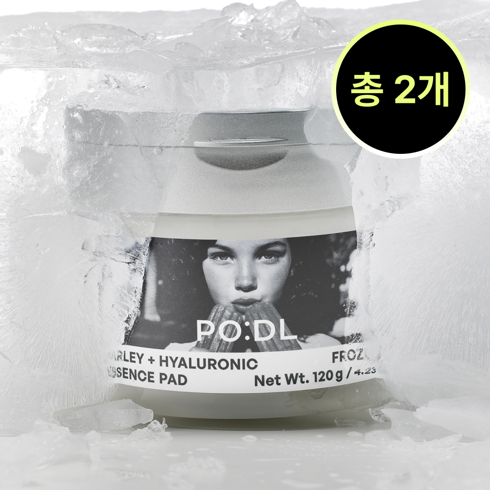 Podl Hyaluronic Acid Freeze-Dried Toner Essence Pads 70 Pads (2 Pack)