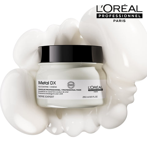 L'Oreal Professionnel Metal DX Mask 250 ml 2pc Set (for Damaged Color-Treated Hair)