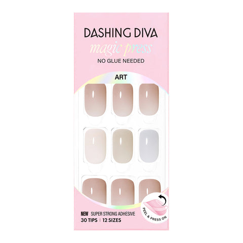 Dashing Diva Magic Press Mute (Regular Round) Nail Tips