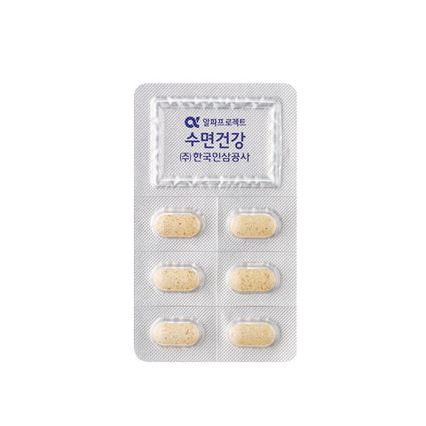 JungKwanJang Alpha Project Sleep Health 700mg 30 Tablets