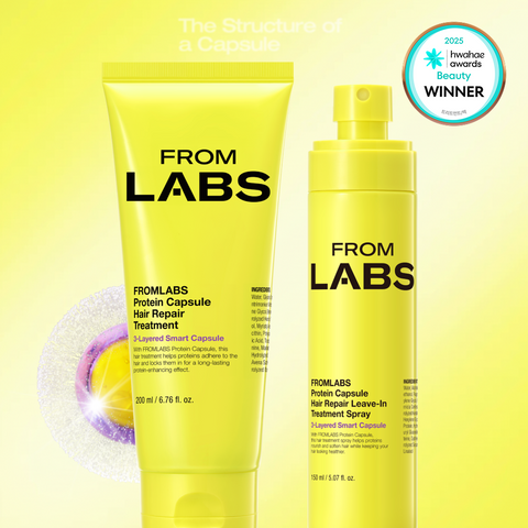 Fromlabs Double Absorption Treatment Set - Protein Clinic Hair Pack for Damaged Hair
