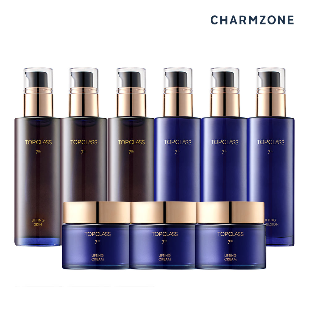 Charmzone Top Class 7th Generation Lifting Basic Set 9-Piece (Skin + Emulsion + Cream)