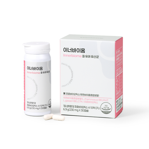 Desimone InnerBiome Vaginal-Origin Probiotics 1 Box (30 Capsules) Guaranteed 1 Billion CFU