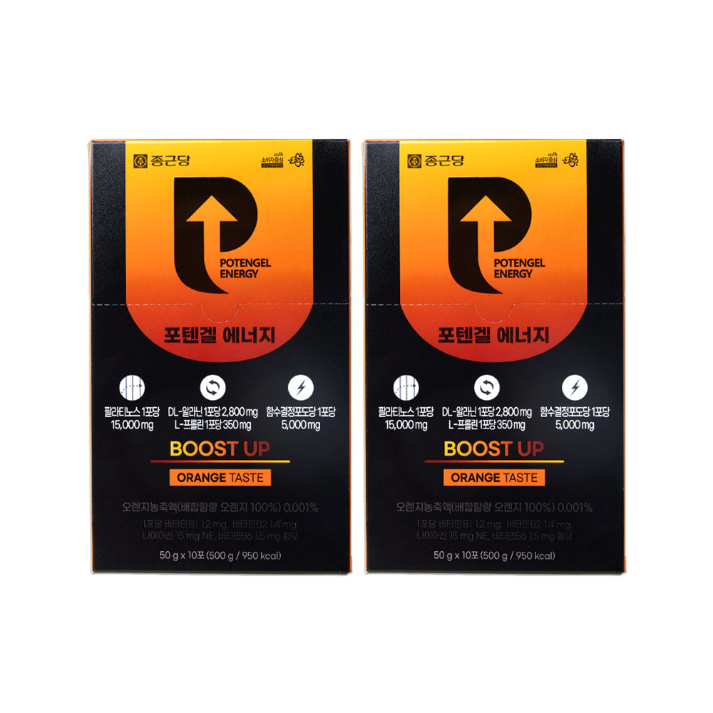 Chongkundang PotenGel Energy 50g x 10 sachets (1+1)