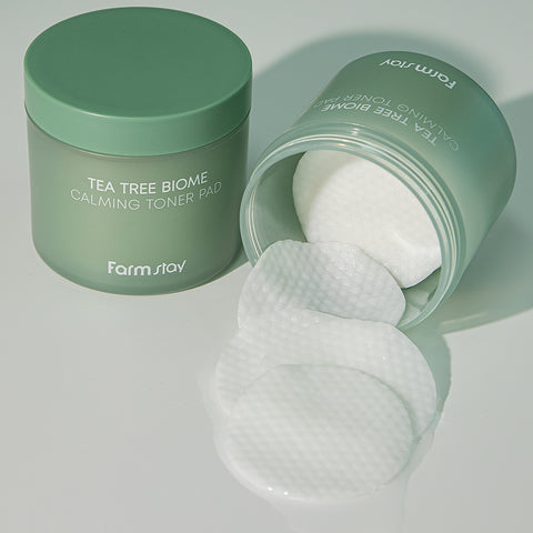 Farmstay Tea Tree Biome Calming Toner Pads 70 Sheets