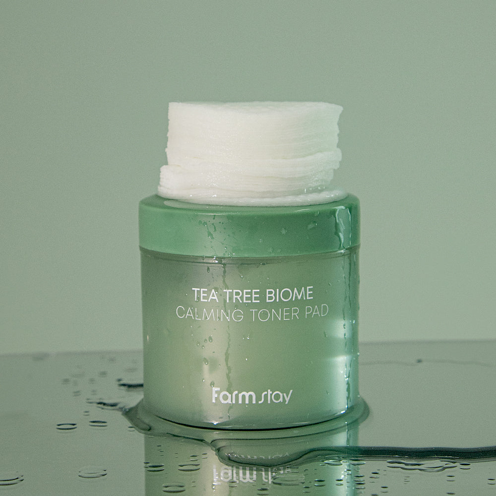 Farmstay Tea Tree Biome Calming Toner Pads 70 Sheets