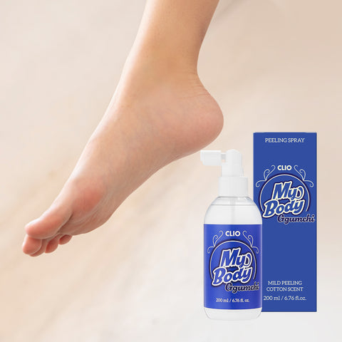 Clio My Body & Kkumchi Exfoliating Foot Care Spray 200ml x2