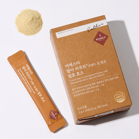 Esther Formula Sprouted Kamut Fermented Enzyme 3g 14 Sticks Pack of 10