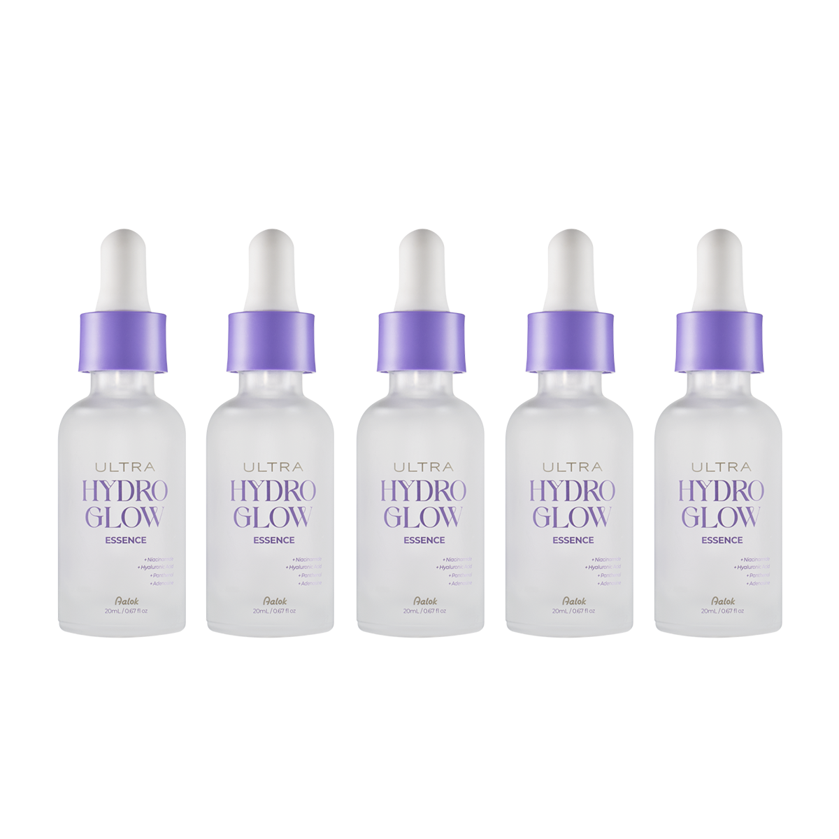 Aalok Ultra Hydro Glow Essence 20ml (5 Pack)