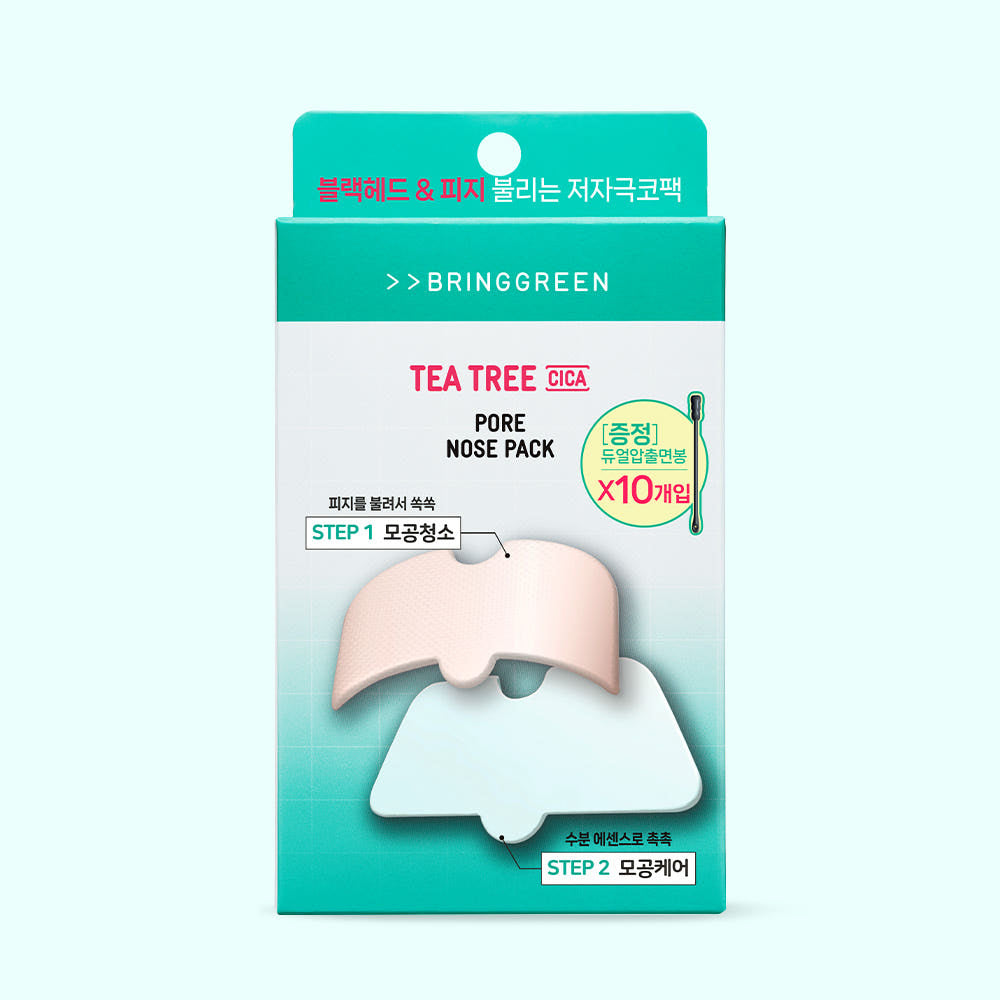 Bringgreen Tea Tree Cica Pore Nose Pack 5P